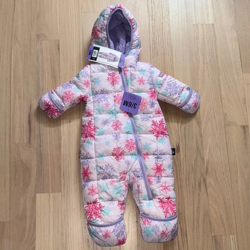 Spyder Pink and Purple Kids One Piece